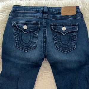 True Religion Blue Skinny Jeans with Classic Denim Style